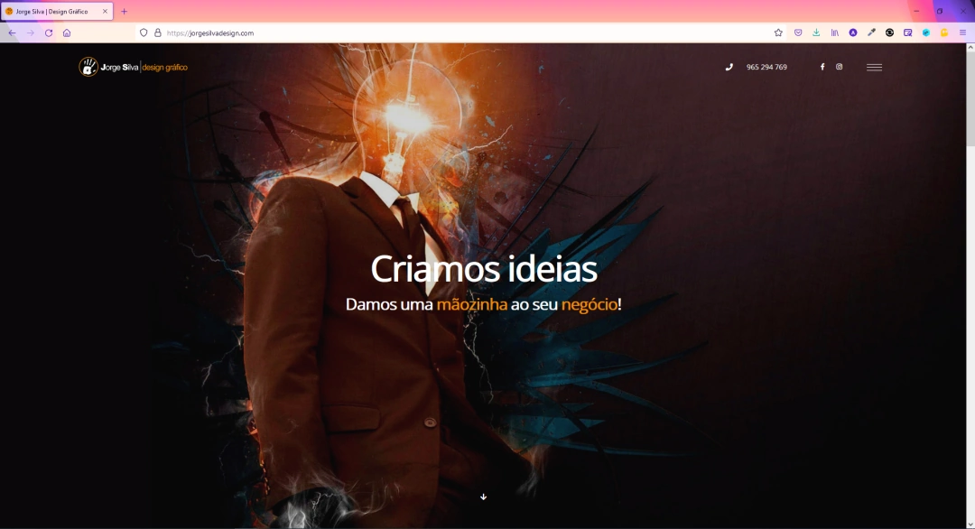 Website Jorge Silva Design
