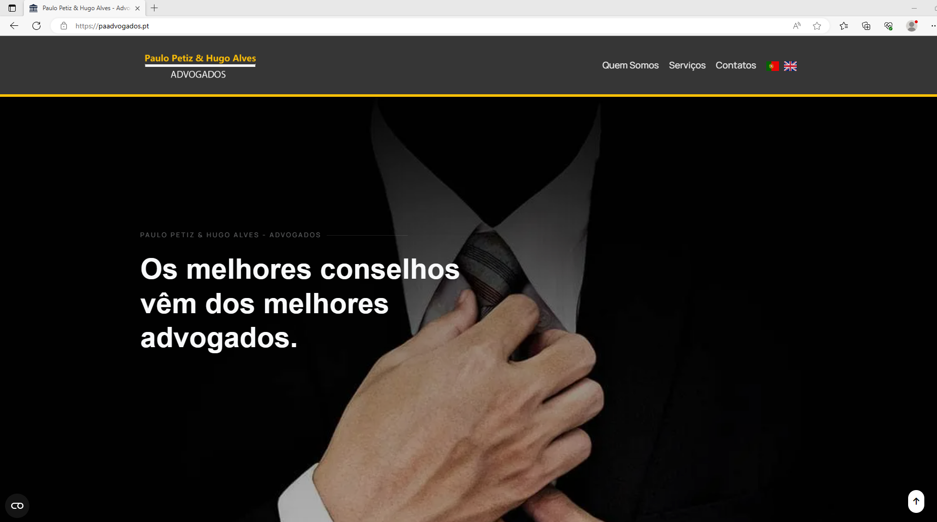 Website PA Advogados